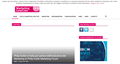 Desktop Screenshot of marketinglowcost.it